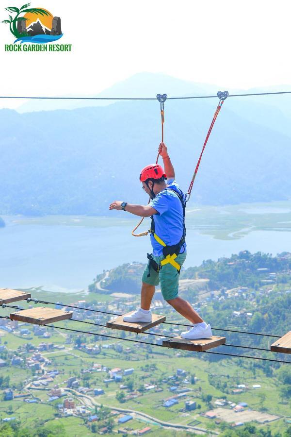Rock Garden Resort โพคารา ภายนอก รูปภาพ